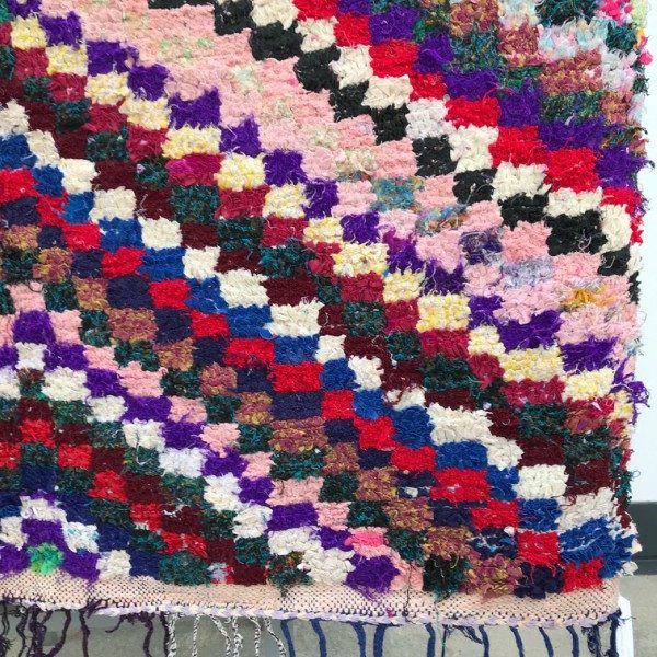 Cosa kolleksjon av marokkanske tepper. Boucherouite.
