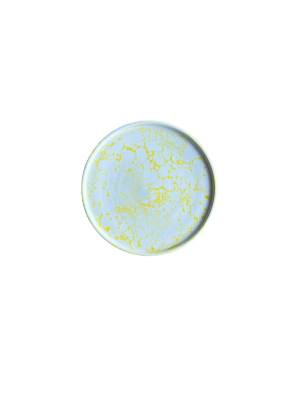 A Lotta Food Plate yellow