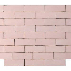 Zellige: Bejmat shape (wall) – pink