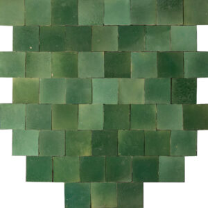 Fliser Zellige wall tiles – light green