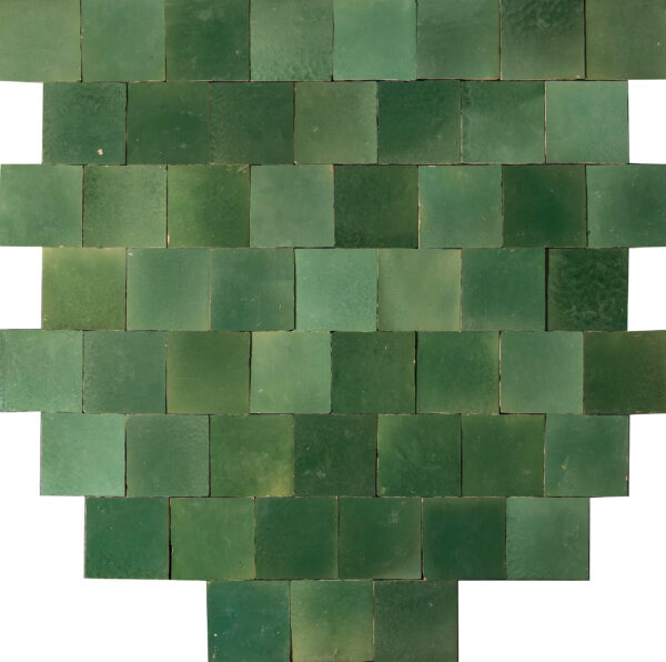 Fliser Zellige wall tiles – light green