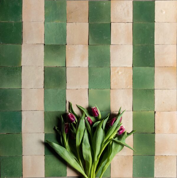 Fliser Zellige wall tiles – light green - Bilde 3
