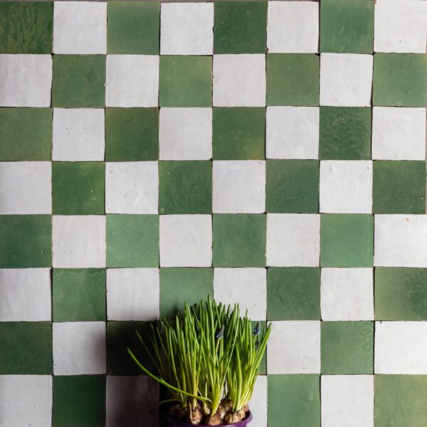 Zellige wall tiles – traditional white - Bilde 3