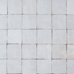 Zellige wall tiles – traditional white