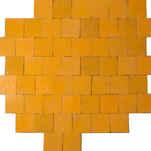 Zellige wall tiles – yellow