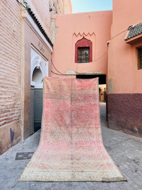 Vintageteppe Rosa - Bilde 8