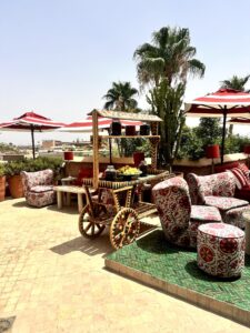 Mine beste reisetips Marrakech: En drink på takek hos El Fenn