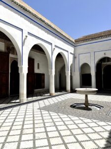 Bahia palasset er verdt et besøk i Marrakech
