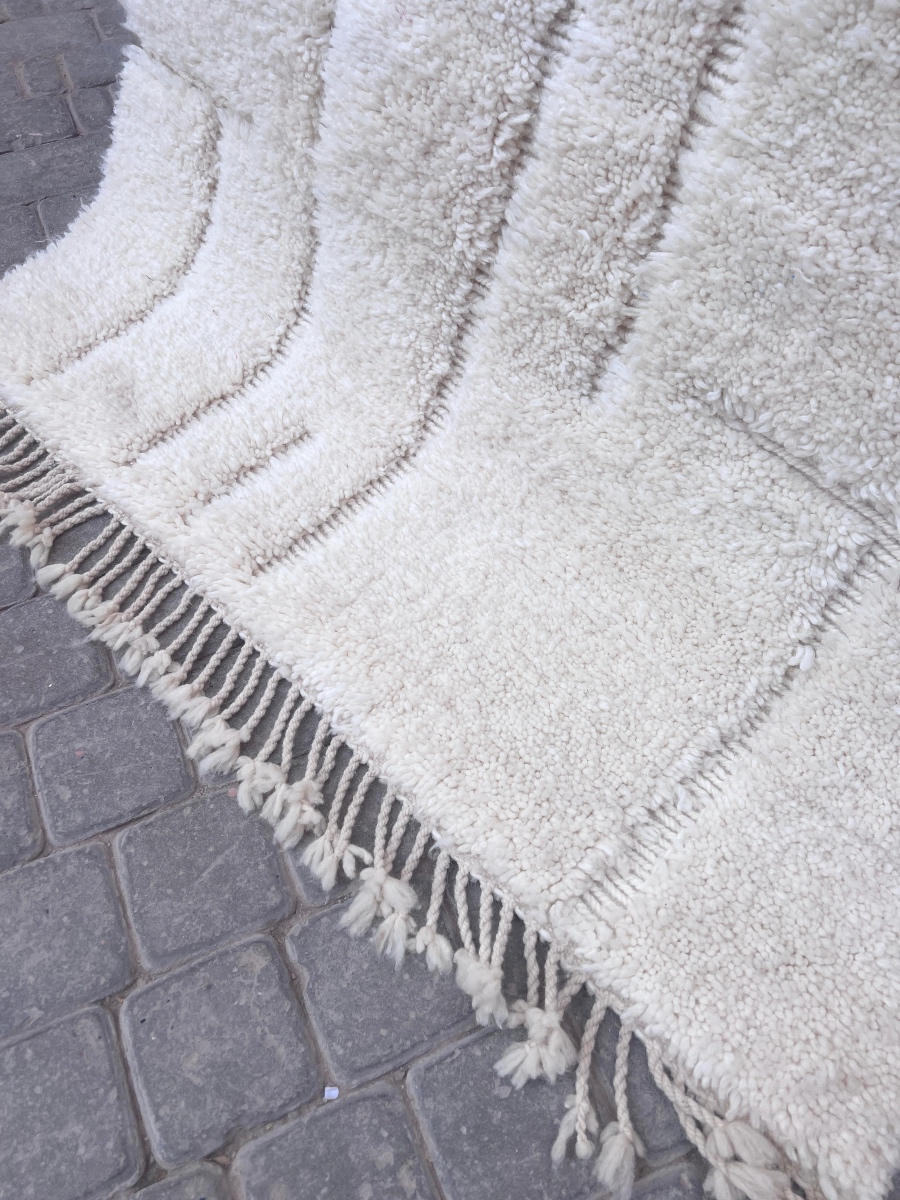 Meet Penelope! Nydelig, håndknyttet Berberteppe i myk ull