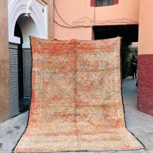 Et unikt og kult gulvteppe med de vakreste fargekombinasjoner