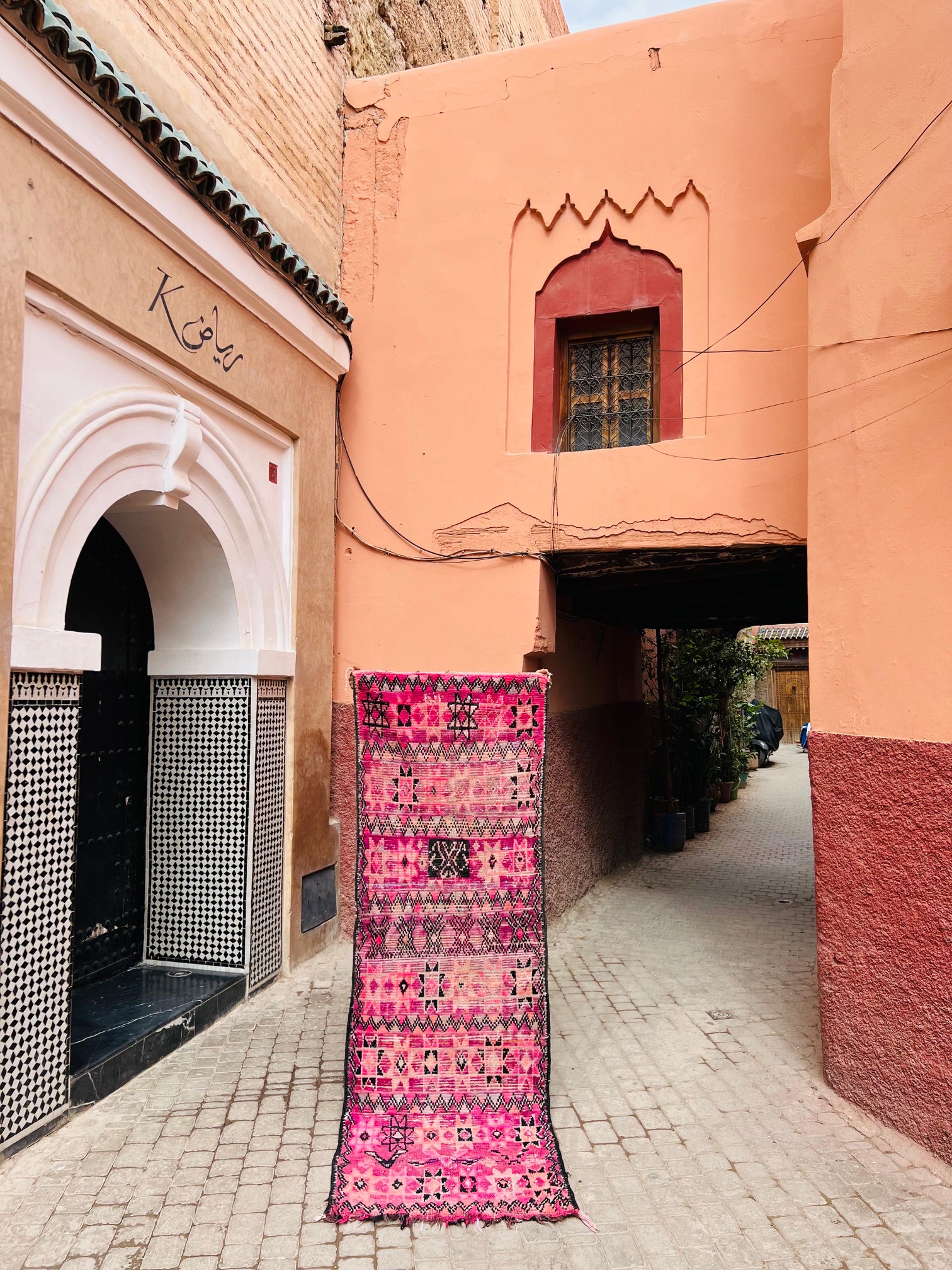 Nydelig vintageteppe fra Marokko