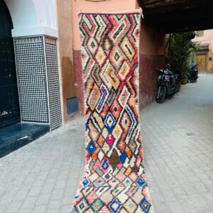 Unik og vakker løper fra Marokko. One of a kind. Vintage