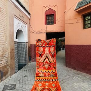 Nydelig vintageløper fra Marokko