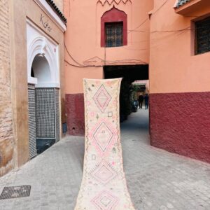 Nydelig! En drøm av et hånsknyttet vintageteppe